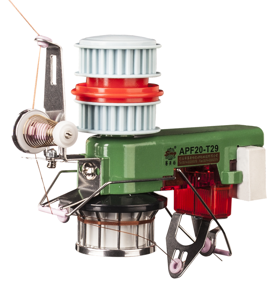 SMG APF20-T29 Yarn Feeder designed for smooth and consistent knitting performance, 15 words